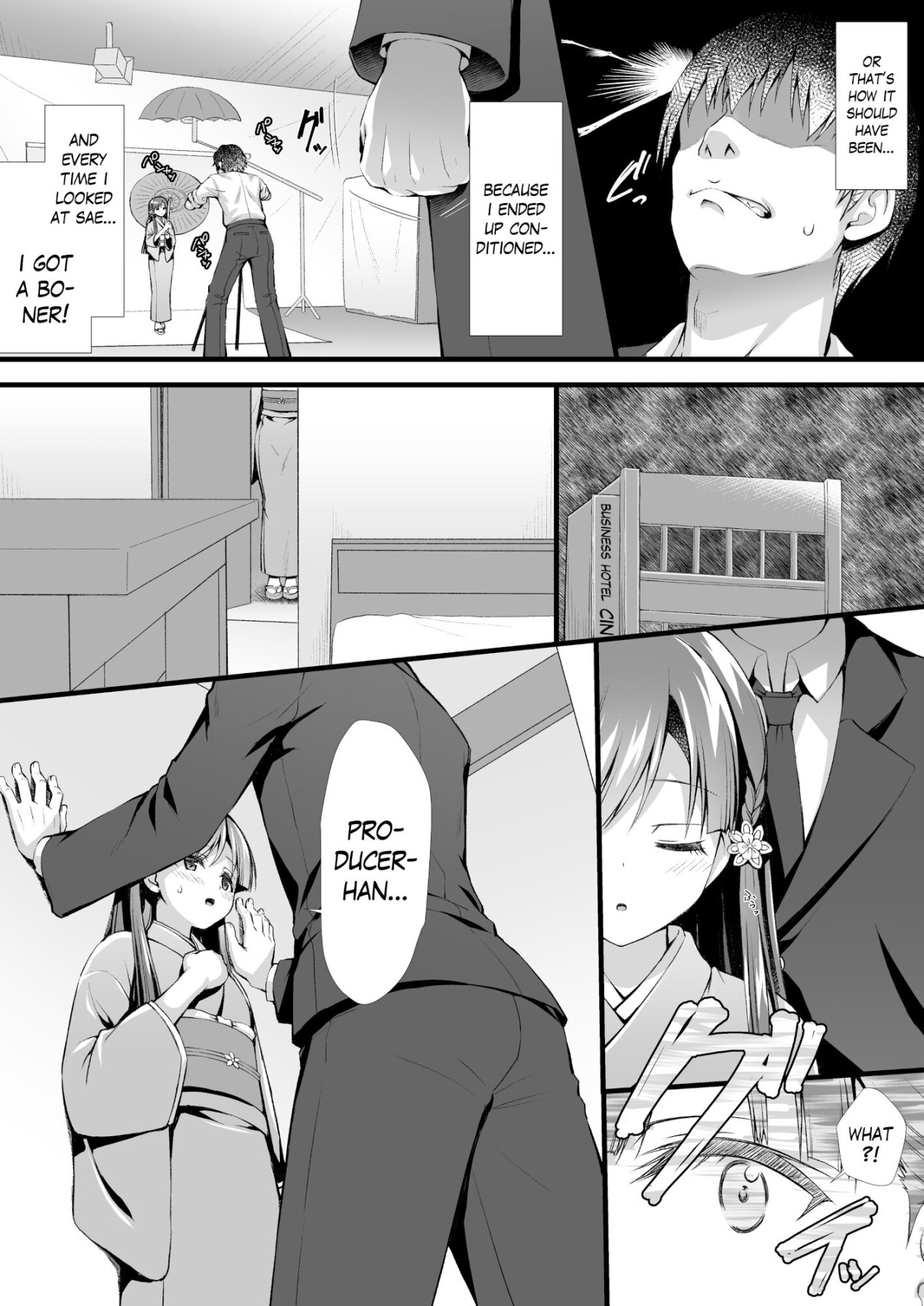 Hentai Manga Comic-A Book About Being Squeezed By Sae-han-Read-10